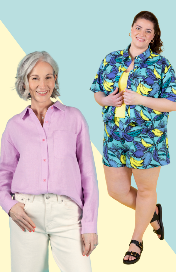 Learn to Sew a Classic Shirt with the Frida Pattern + Online Workshop